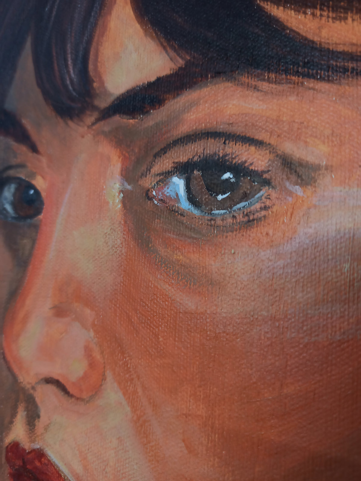 Unspoken - Acrylic Original Piece